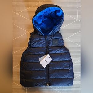 Boss Kids' Reversible Vest with Hood